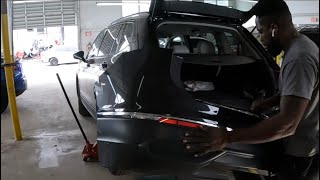 2022 Volkswagen Tiguan how to take the back bumper off [upl. by Leumel518]