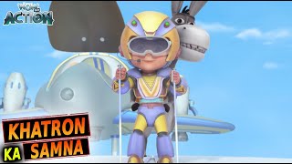 Vir The Robot Boy  Khatron Ka Samna  77  Hindi Cartoons For Kids  WowKidz Action animation [upl. by Hung]