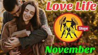 Mithun rashi love rashifal November 2024 in hindi  Gemini Love Horoscope November 2024  mithun Nov [upl. by Alard]