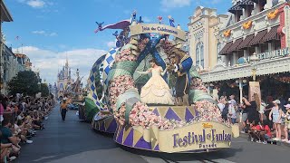 Festival of Fantasy Parade on Main Street USA at the Magic Kingdom [upl. by Stalk]