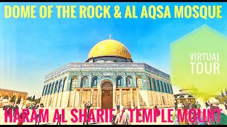 Dome of the Rock amp Al Aqsa Mosque Virtual Tour [upl. by Eelyac327]