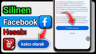 Facebook Hesabı Kalıcı Olarak Nasıl Silinir [upl. by Anirtruc]