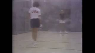 1989 US Racquetball National Championships Womens Singles Final Doyle vs Gilman [upl. by Leelahk]