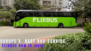 AC Bus from Jaipur to Delhi for Just 99 Rs  Flixbus German  How to Book  AnkitsVoyage [upl. by Lessur348]