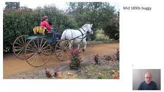 Suspension  a mid1890s horse drawn buggy [upl. by Dexter]