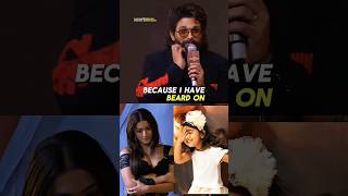 Why Allu Arjun😘 Not Kissed Arha Properly  Why Rashmika Is Sad  Allu Arjun Speech [upl. by Dominy783]