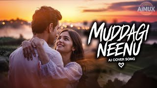 Muddagi Neenu  Ai Cover Song  Ganapa  Kannada Love Song [upl. by Anuska771]