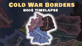 What if Europe had Cold War Borders in 1936  HOI4 Timelapse [upl. by Jerrilee]