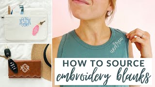 How to Start an Embroidery Business on Etsy  Sourcing Product and Product Workflow [upl. by Piefer113]