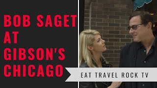 BOB SAGET INTERVIEW  Gibsons Chicago [upl. by Idnac]