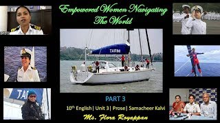 Empowered Women Navigating the World Part 3 10th English Samacheer Kalvi [upl. by Akcirderf]