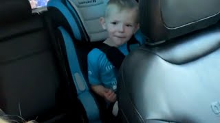 Toddler Reaction Priceless First Car Wash Experience Caught on Video  WooGlobe [upl. by Atiuqram861]