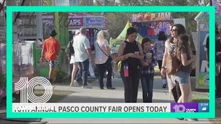 76th annual Pasco County fair opens Monday [upl. by Arzed434]