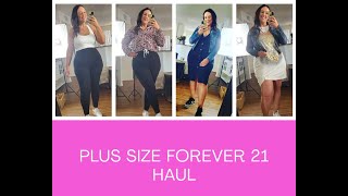 Plus size Forever 21 haul amp style  January 2021 [upl. by Cohette589]