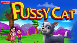 Pussycat Pussycat Nursery Rhymes for Children [upl. by Farlie98]