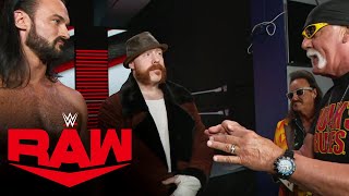 Hulk Hogan gets Drew McIntyre fired up Raw Jan 4 2021 [upl. by Farra196]