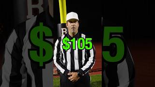 How much high school football referees get paid 💰 football [upl. by Nosreh]