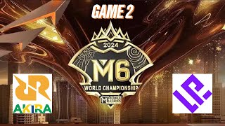 M6 WILD CARD DAY 2 RRQ VS LE GAME 2 [upl. by Thea]