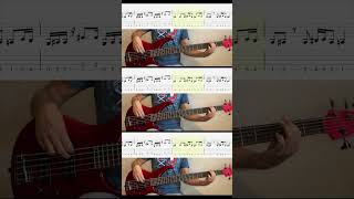 LOUNA  1984 Bass intro riff amp Tabs basstabs basscover bass [upl. by Leugim]