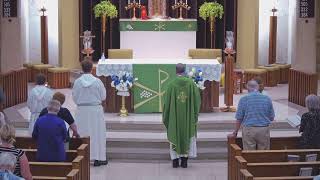 Celebration of Mass  Twentyfirst Sunday in Ordinary Time [upl. by Adnaral]