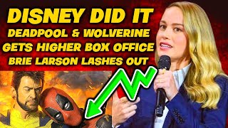 ITS OVER Brie Larsons Woke Partner FIRED By Disney Amid Ryan Reynolds BILLIONS DOLLAR HIT [upl. by Lletnohs]