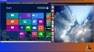 Linux Ubuntu 1210 im Vergleich zu Windows 8 [upl. by Nylecsoj]