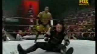 Undertaker vs The Rock Casket Match [upl. by Enneicul]