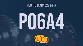 How to Diagnose and Fix P06A4 Engine Code  OBD II Trouble Code Explain [upl. by Tram]