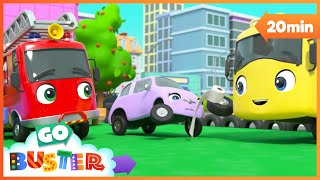 Scout Has a Boo Boo  Dr Busters Hospital  Go Buster  Bus Cartoons amp Kids Stories [upl. by Sanborne326]