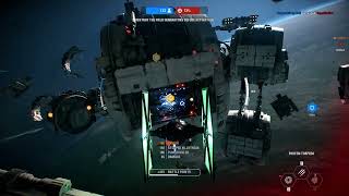 Starfighter Assault Gameplay DQar Star Wars Battlefront II [upl. by Hett400]