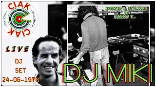 DJ MIKIDJ SET OF 24061976 AT THE DISCOTECA CIAK BO VIDEO BY CINZIA T [upl. by Meela756]