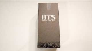 Unboxing  BTS Official Light Stick  Army Bomb Ver 1 [upl. by Neelik660]