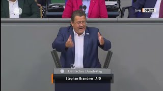 AKTUELL  REDE STEPHAN BRANDNER  AFD  AM 17MAI IM DEUTSCHEN BUNDESTAG IN BERLIN [upl. by Rairb]