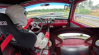 David vs Goliath  Volvo 544 Sport Racing against FORD GT40 and Ginetta G4 [upl. by Kcirdnek]