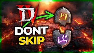 NEW RUNEWORDS EXPLAINED  Diablo 4 Vessel of Hatred Season 6 [upl. by Strohben39]