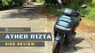 Ather Rizta Malayalam Ride Review malayalam atherrizta atherelectricscooter [upl. by Gentilis]