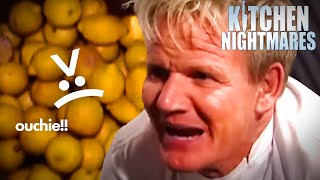 those poor lemons did NOTHING to you gordon   Kitchen Nightmares [upl. by Wenz]