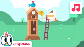 HICKORY DICKORY DOCK 🎵🕰️🐟 Best Nursery Rhymes for Kids  Lingokids [upl. by Ivanah]