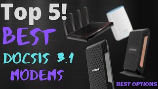 ✅ Best DOCSIS 31 Cable Modem for Up to 10 Gbps Speeds [upl. by Gottwald]