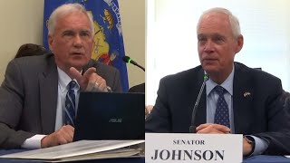 McClintock Questions Senator Johnson at Field Hearing on BidenHarris Border Crisis in Wisconsin [upl. by Stanislas]