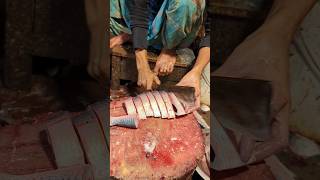 Amazing Hilsa ilish Fish Cutting Skills In Bangladesh Fish Market By Expert Cutter shorts [upl. by Rotceh]