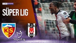 Besiktas vs Kayserispor  SÜPER LIG HIGHLIGHTS  12122021  beIN SPORTS USA [upl. by Neehahs]