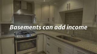 Basement Income Apartments Nanny Suite Inlaw suite [upl. by Neddie260]