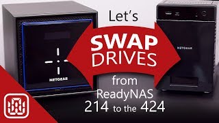 ReadyNAS 214 to 424 Swap Will it lose my data [upl. by Akedijn]