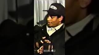 EazyE talks about Dr Dre and NWA group shorts rap hiphop [upl. by Elinnet417]