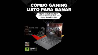 Portátil Gamer Victus HP 156quot en Alkosto [upl. by Blackington171]