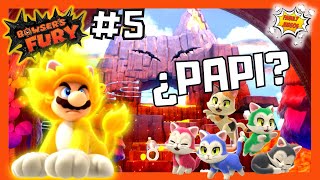 BOWSER FURIOSO cada vez MÁS enfadado PARTE 5  SUPER MARIO 3D WORLD  BOWSERS FURY I Family Juegos [upl. by Jessi]