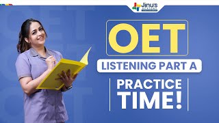 OET Listening Part A Practice time [upl. by Llerred]