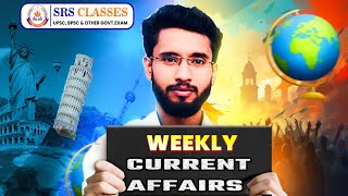 Weekly Current Affairs 2024 July 2024 Week 4  SRS CLASSES II 70th BPSC sdmrahulsinha srsclasses [upl. by Feriga946]