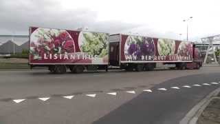 trucks trucks flowers and plant transport FloraHolland 2 [upl. by Abate]